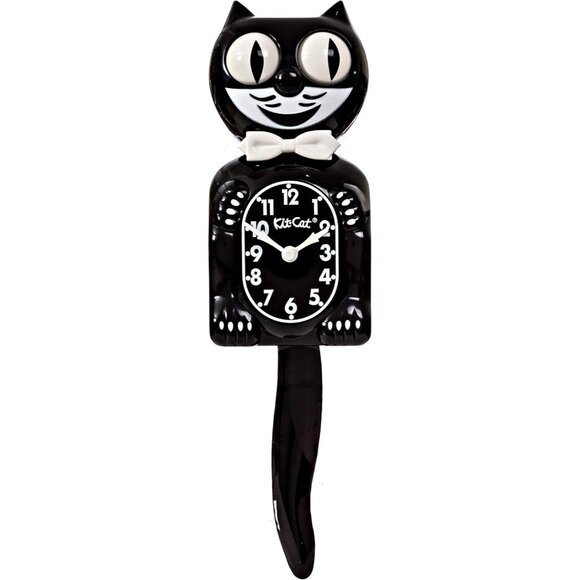 Other - Kit Cat Klock Gentlemen The Original Retro Plastic Classic Black Clock